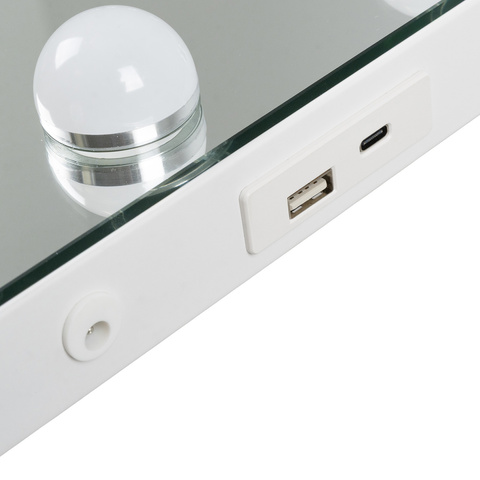 Зеркало косметическое 58x46см LED Soulima 26129