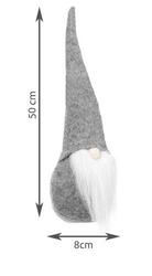 Standing gray gnome