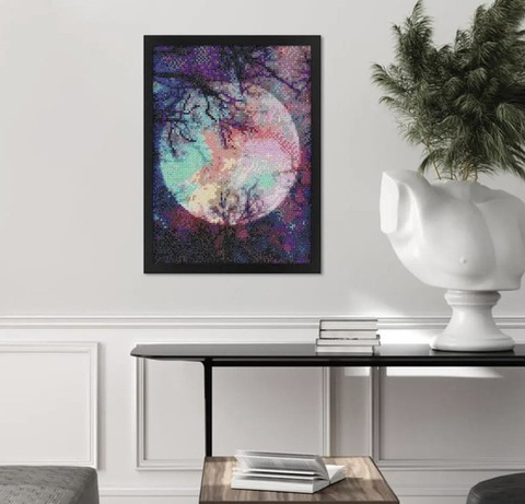 MAGNETIC FRAME PERFECTLY FITTED FOR DIAMOND PAINTING IN SIZE 30 x 40 cm