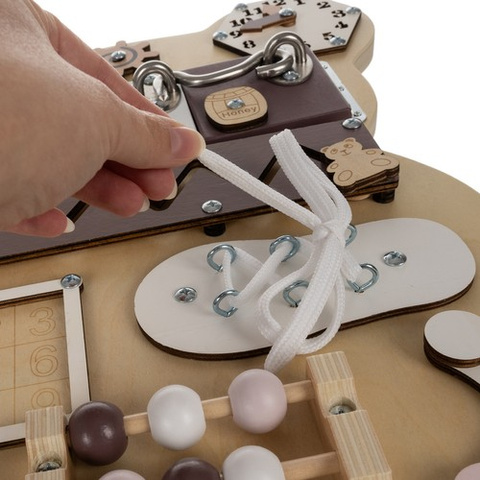 Kruzzel bear manipulation board 22584