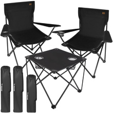 Table de pêche + deux chaises 25468
