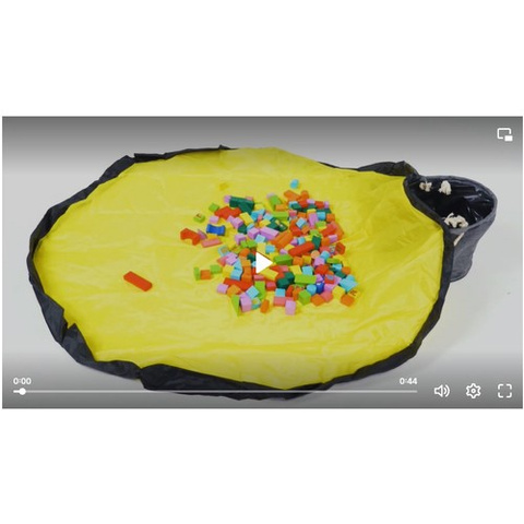 Korb für Spielzeug/Bauklötze mit Matte Kruzzel 19556