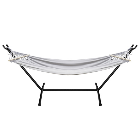 Hamac de jardin 200x150cm Gardlov avec cadre 25466