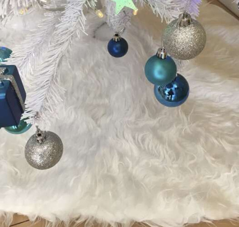 Tapis sous le sapin de Noël 72 cm Ruhhy 22225