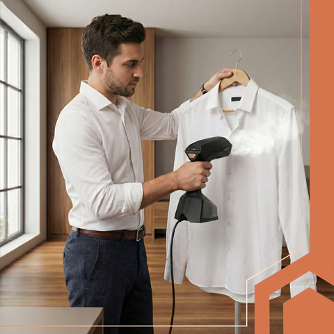 2000W black clothes steamer Velira Ruhhy 26901