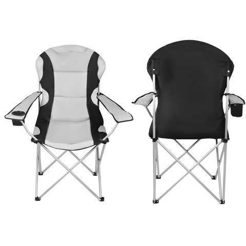 Fishing chair black and gray 23674