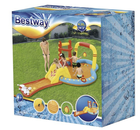 Aire de jeux gonflable 435x213x117cm BESTWAY 53068