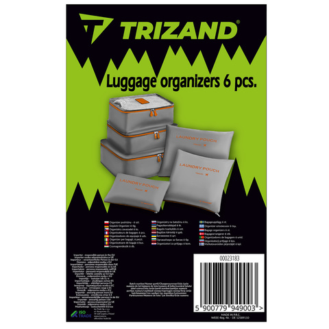 Reiseorganizer - 6-teilig Trizand 23183