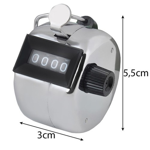 Clicker-hand counter 23454
