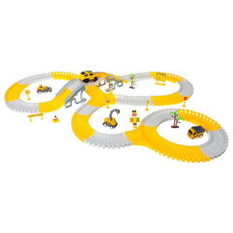 Car track with cars 26539