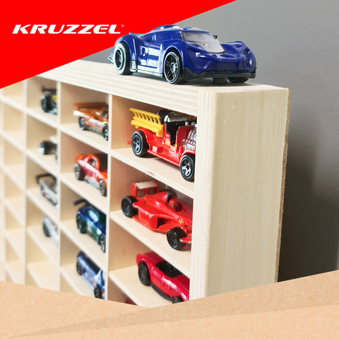 Półka drewniana na auta/resoraki KRUZZEL 21997