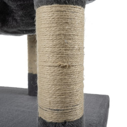 Cat tree 71cm gray Purlov 21711