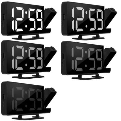 Alarm clock - LED clock with projector Izoxis 19576