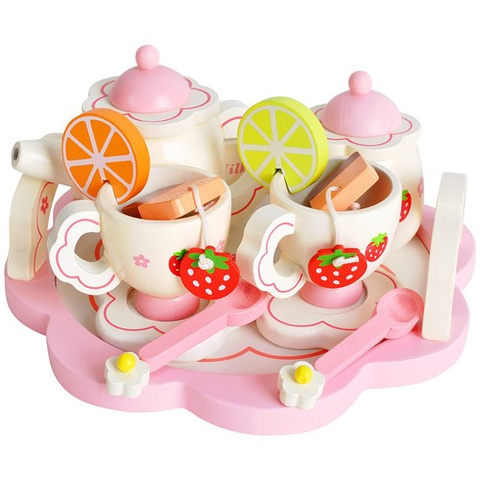 Wooden tea set Kruzzel 21950