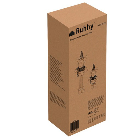 Christmas reindeer - telescopic 95cm Ruhhy 22329