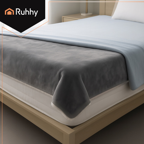 Electric blanket mat 180x130cm gray Ruhhy 26225
