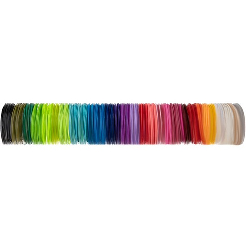 Filaments PLA 3D - 30 pcs. x 10m Kruzzel 19877