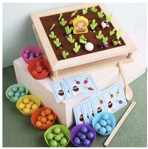 Wooden puzzle - Kruzzel farm 22755