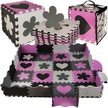 Puzzle en mousse 30x30cm 16 pièces. P16134