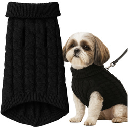 Dog/cat clothes size L black Purlov 26218