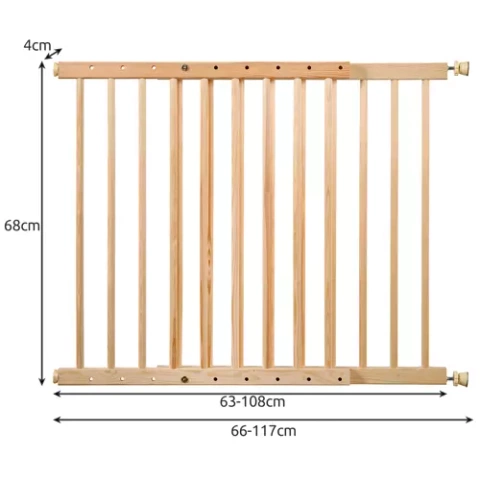 Bezpečnostní brána pro dveře 67-115 cm