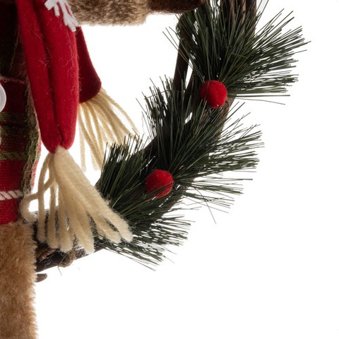 Weihnachtskranz an der Tür - Rentier Ruhhy 22316