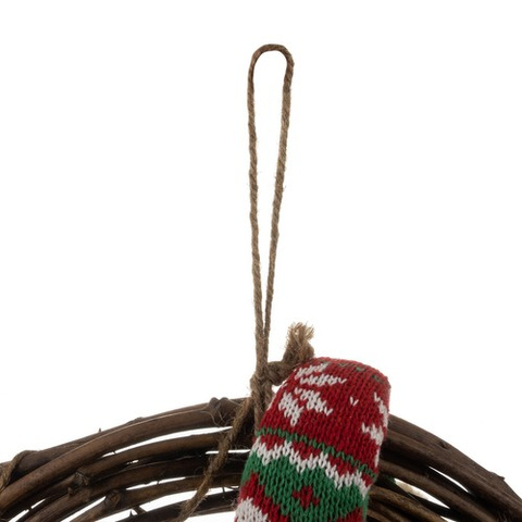 Weihnachtskranz an der Tür - Rentier Ruhhy 22316