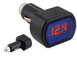 12V voltmetr