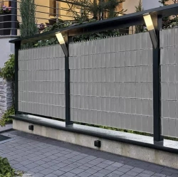 Taśma ogrodzeniowa 19cmx35m 450g/m2 szara 23697