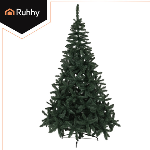 Sapin de Noël 2,1 m avec aiguilles épaisses Ruhhy 26668