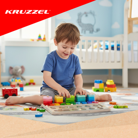 Сортер - развивающая игрушка Kruzzel 26509
