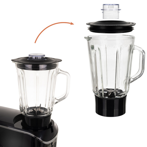 Ruhhy 25728 Food Processor with Heated Bowl + Blender