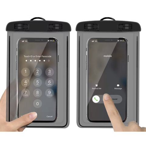 Wasserdichte Handyhülle - Schwarz 23414