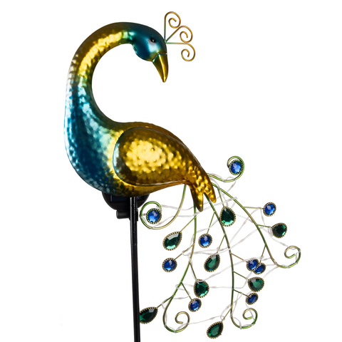 Solarlampe Pfau Gardlov 25281