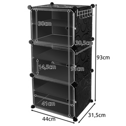 Shoe rack - 6 shelves