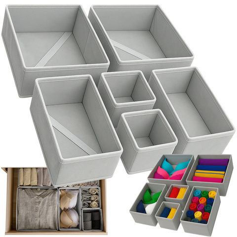 Organisateur de sous-vêtements - lot de 6 Ruhhy 25764