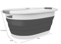 Bowl - foldable laundry basket
