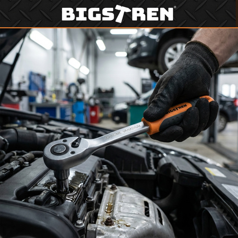 Набор инструментов в кейсе из 72 предметов. Bigstreen 26846