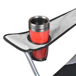 Fishing chair black and gray 23674