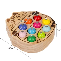 Kruzzel 21856 Magnetic Fishing Game