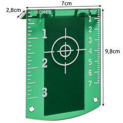 Target disc for Bigstren 22357 spirit level