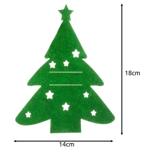 Besteckkoffer - Weihnachtsbäume, 12-tlg. Ruhhy 24824