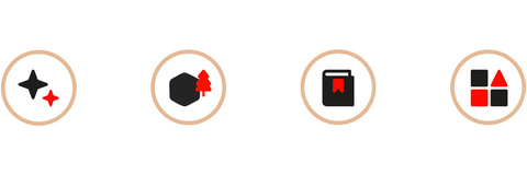 Kruzzel 25809 Kinderbücherregal