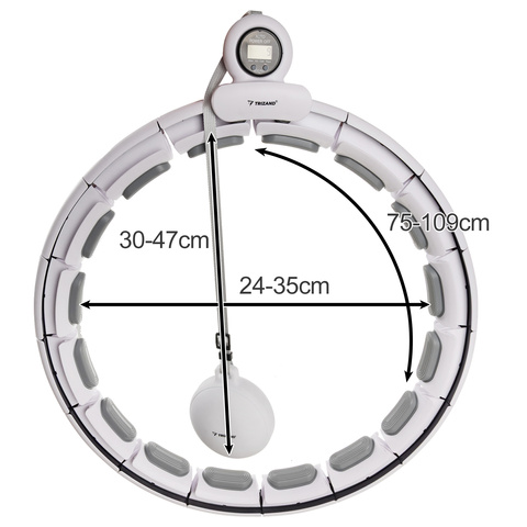 Cerceau Hula Hoop avec compteur Trizand 25254