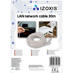LAN network cable 30m Izoxis 22532