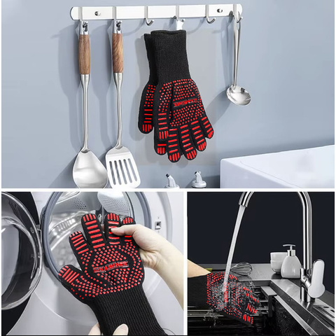 Термостойкие перчатки для гриля 25416