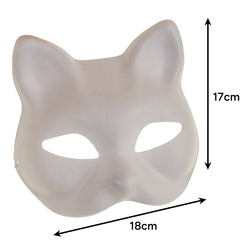 Masque de chat DIY 6 pièces + accessoires Maaleo 26570