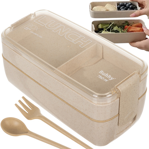 Coffret petit-déjeuner - lunchbox 750ml Ruhhy 24528