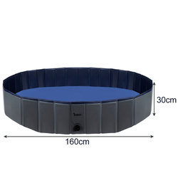 Folding dog pool/pen 160x30 Purlov 25370