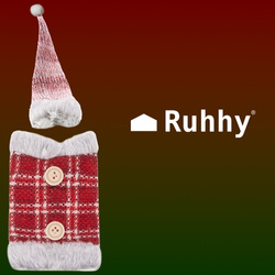 Ruhhy 22589 decorative bottle cover